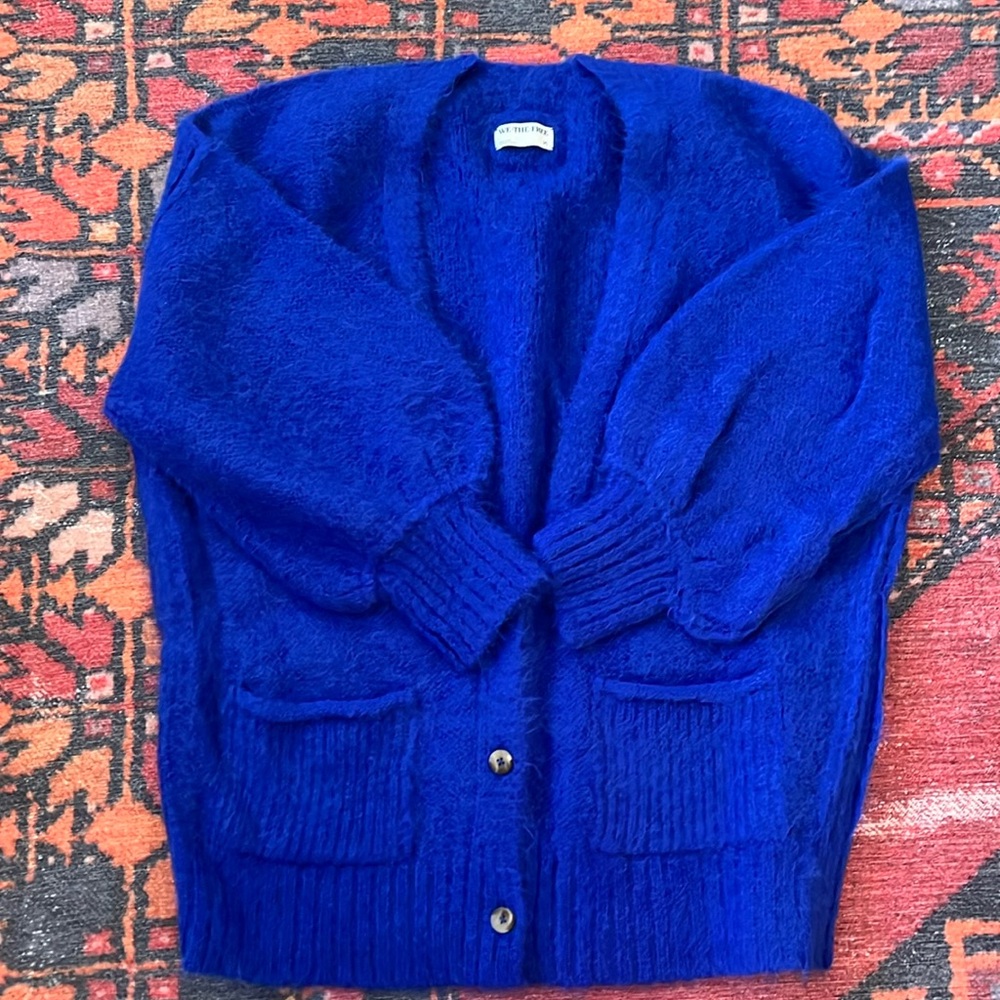 We the Free oversized cardigan